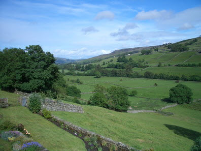 View from Low Row towards Reeth